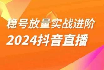 稳号放量实战进阶—2024抖音直播，直播间精细化运营的几大步骤-小艾网创
