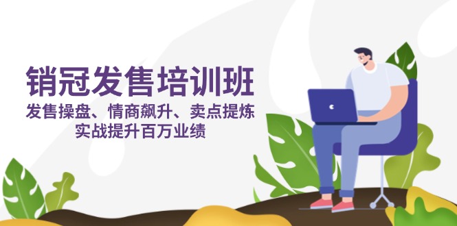 销冠 发售培训班：发售 操盘+情商 飙升+卖点 提炼，实战提升百万业绩-小艾网创