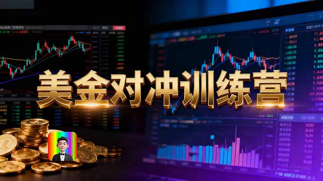 美金对冲日盈利100+美刀，长期稳定，小白也可以轻松上手-小艾网创