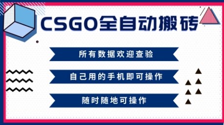 CSGO全自动搬砖,年底钱回家好项目,当天可拿到结果,新手小白轻松月入1W+【揭秘】-小艾网创