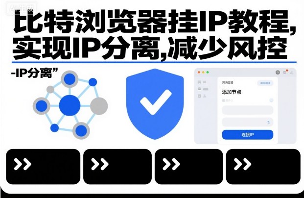 比特浏览器挂IP教程,实现IP分离,减少风控-小艾网创