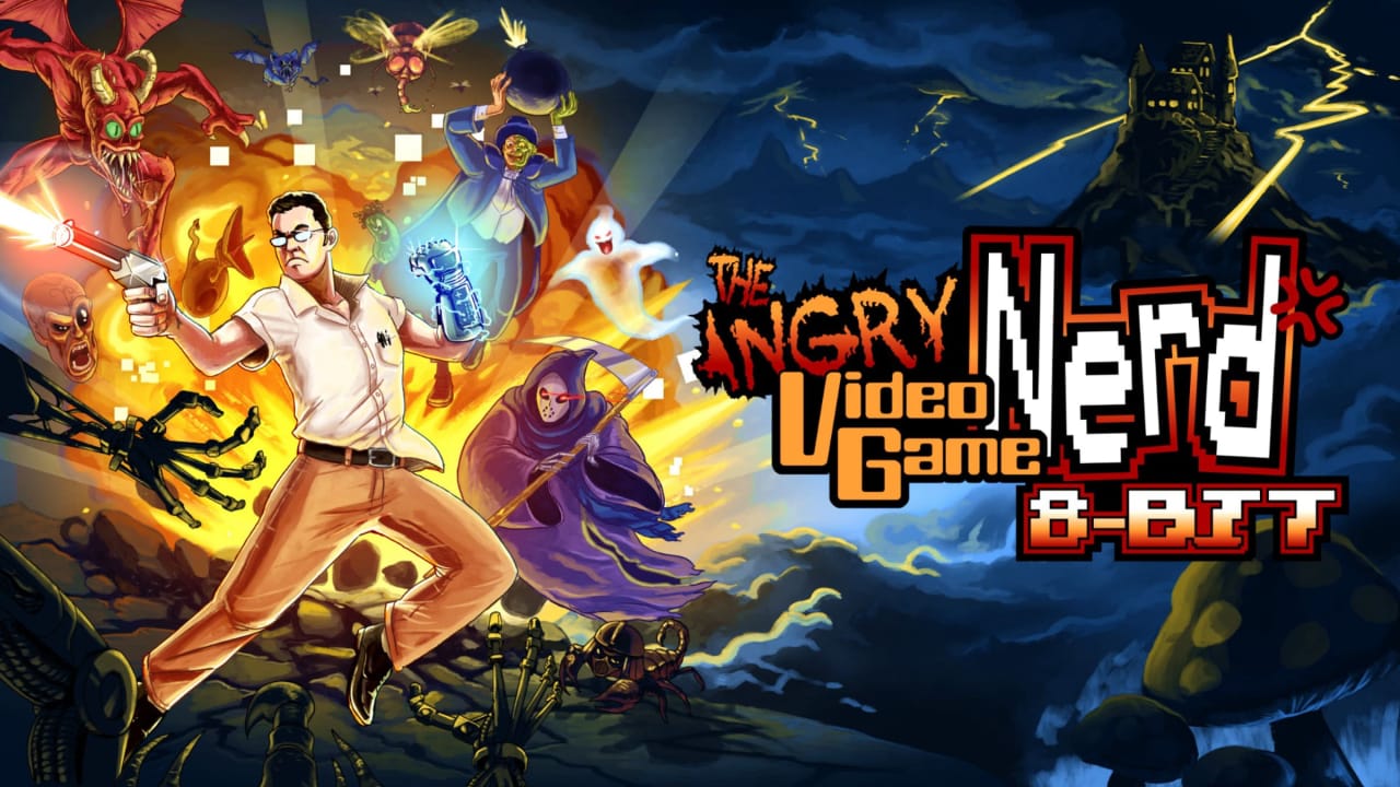 喷神大冒险 8位版丨Angry Video Game Nerd 8-bit-小艾网创