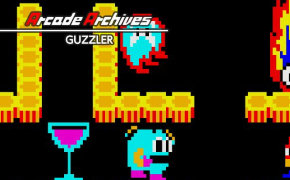 《街机：酒鬼小精灵 Arcade Archives GUZZLER》Switch英文版NSP下载-小艾网创