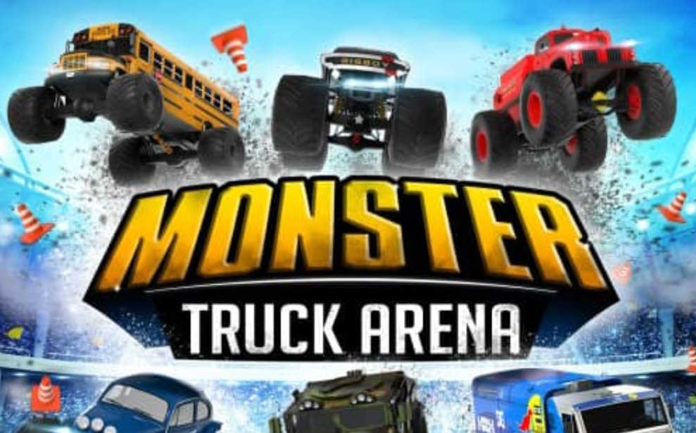 《怪物卡车竞技场 Monster Truck Arena》Switch英文版NSP下载-小艾网创
