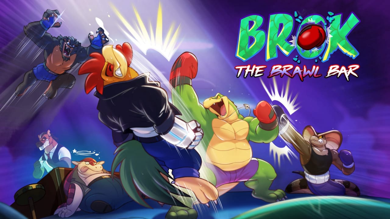 鳄鱼侦探布罗格:乱斗酒吧丨BROK: The Brawl Bar-小艾网创