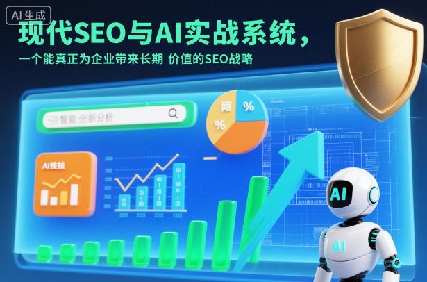现代SEO与AI实战系统，一个能真正为企业带来长期价值的SEO战略(英语+中文字幕)-小艾网创