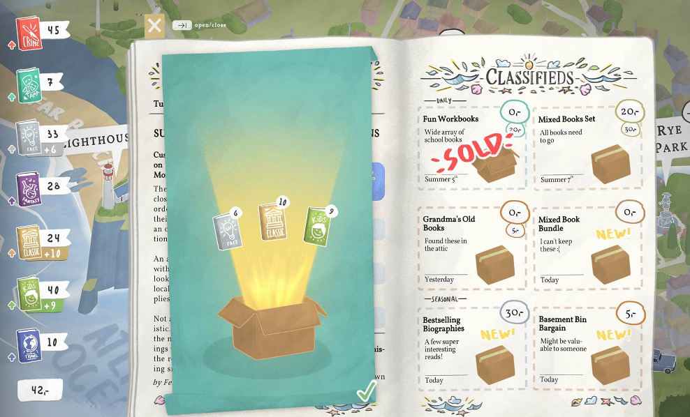 switch游戏《小小书店 Tiny Bookshop》美版中文+1.0.4补丁NSZ下载-小艾网创