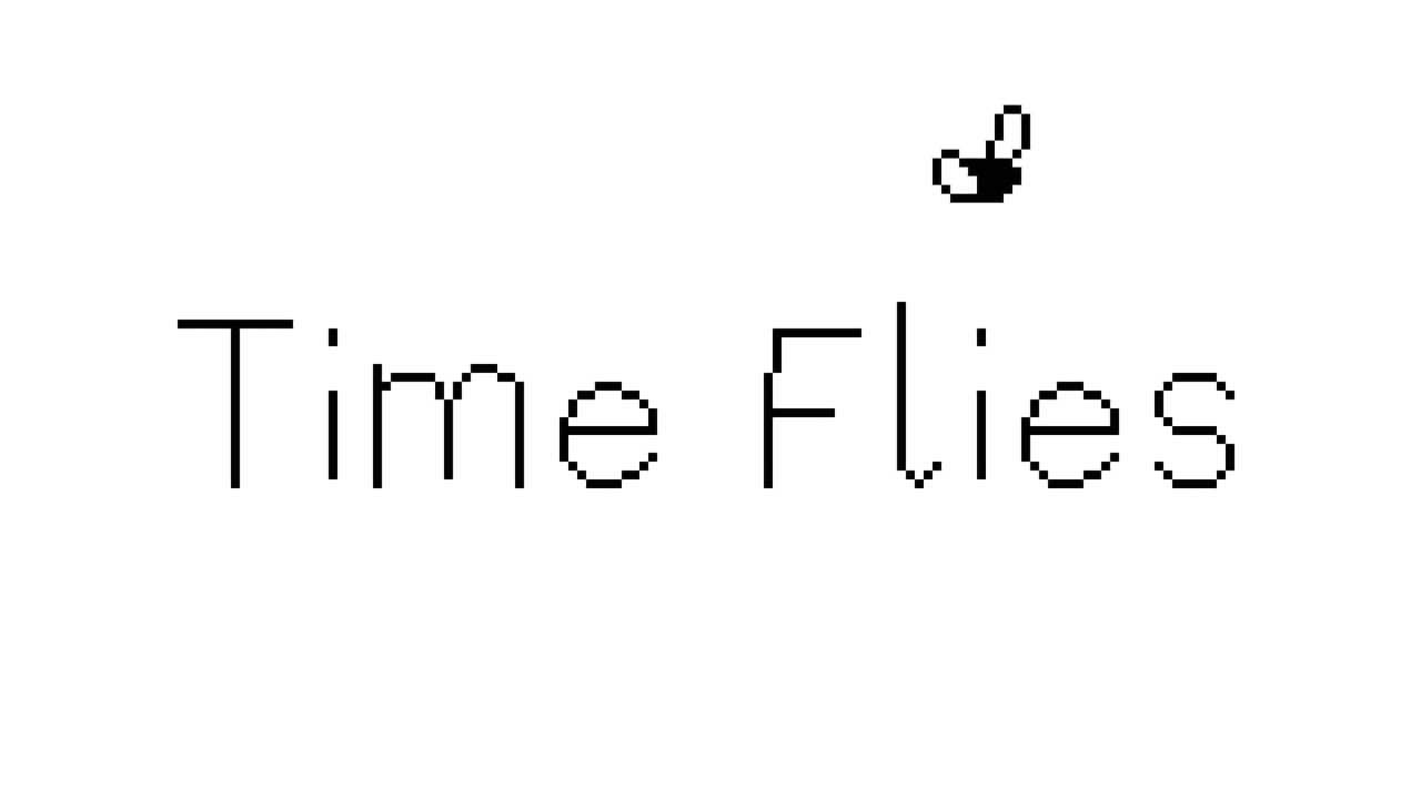 逝者如斯蝇丨Time Flies-小艾网创