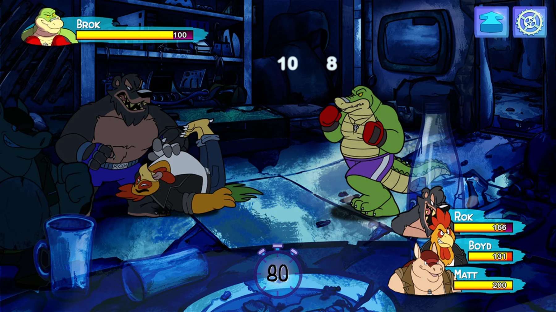 【5.05】《鳄鱼侦探布罗格 乱斗酒吧》PS4欧版中文下载- 含1.06补丁-小艾网创