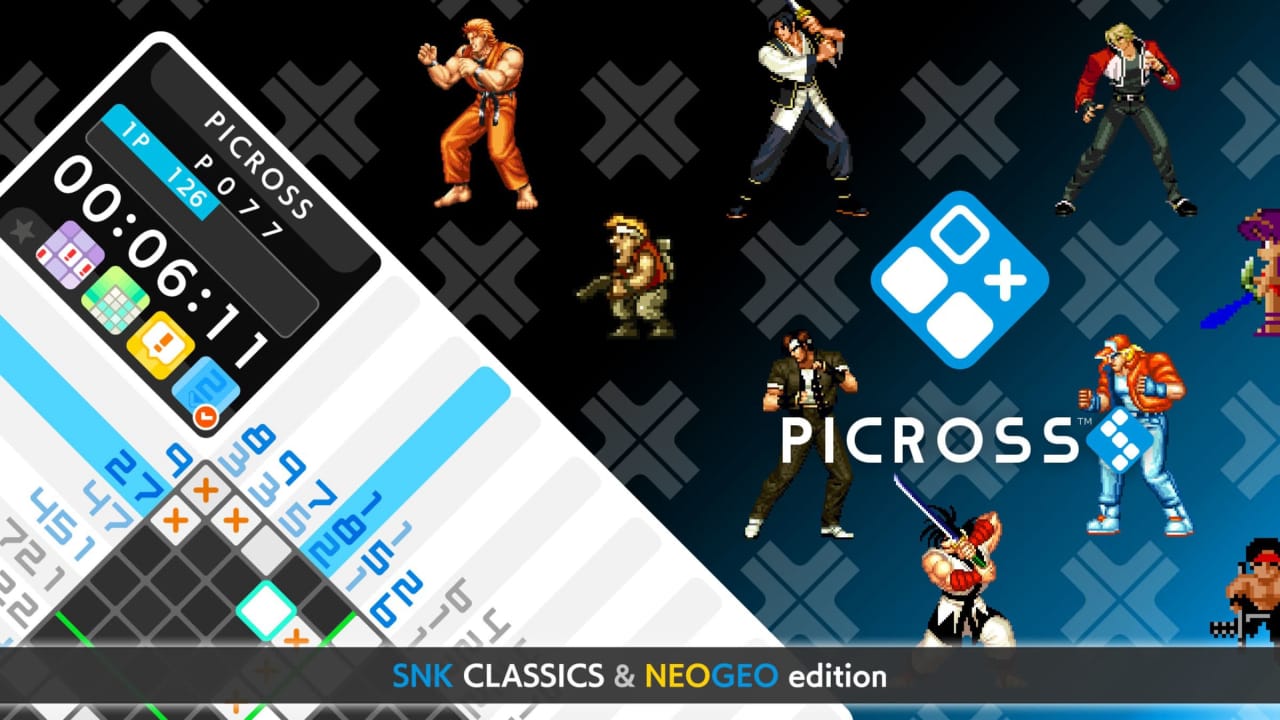 绘图方块S SNK经典&NEOGEO丨PICROSS S SNK CLASSICS & NEOGEO edition-小艾网创