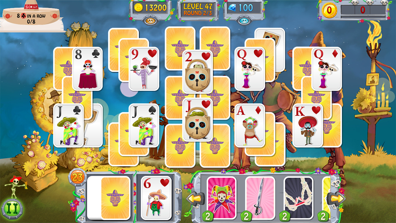 《亡灵节:纸牌合集 Day of the Dead – Solitaire Collection》Switch英文版NSP下载-小艾网创