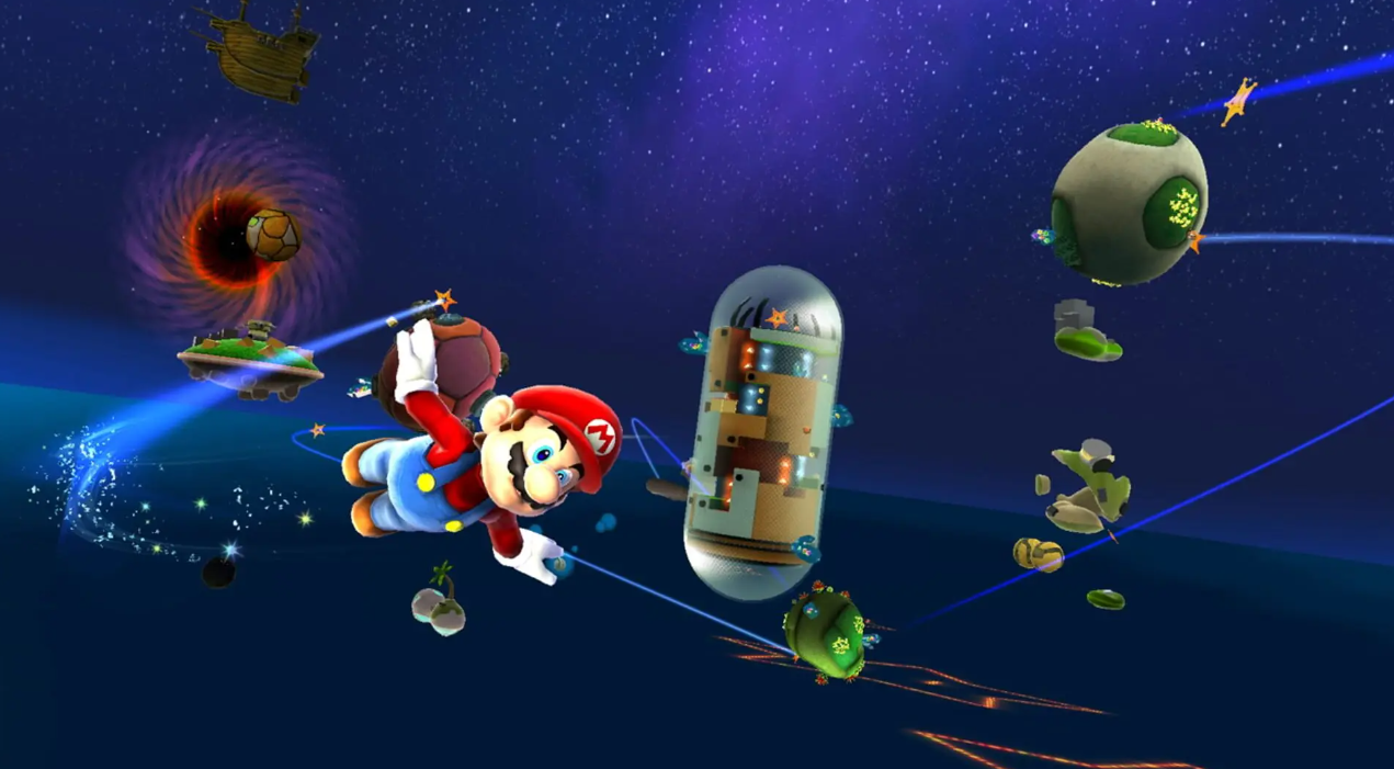 《超级马力欧银河 1+2 Super Mario Galaxy 1+2》Switch美版中文NSZ下载 – 含1.3.0补丁-小艾网创