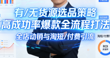 子鹏讲电商·淘宝私家班(更新12月)-小艾网创