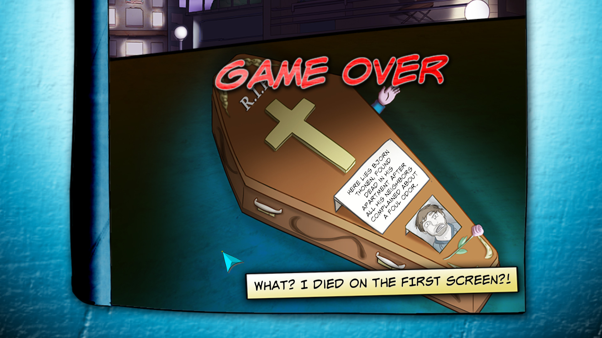 《德米特里：玩世不恭大冒险 Demetrios – The BIG Cynical Adventure》Switch英文版NSP下载 – 含1.0.1补丁-小艾网创