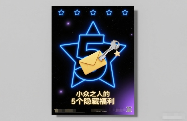 付费文章：小众之人的5个隐藏福利-小艾网创