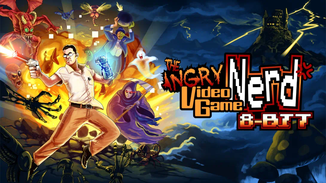 【美版】喷神大冒险 8位版 .Angry Video Game Nerd 8-bit 中文-小艾网创