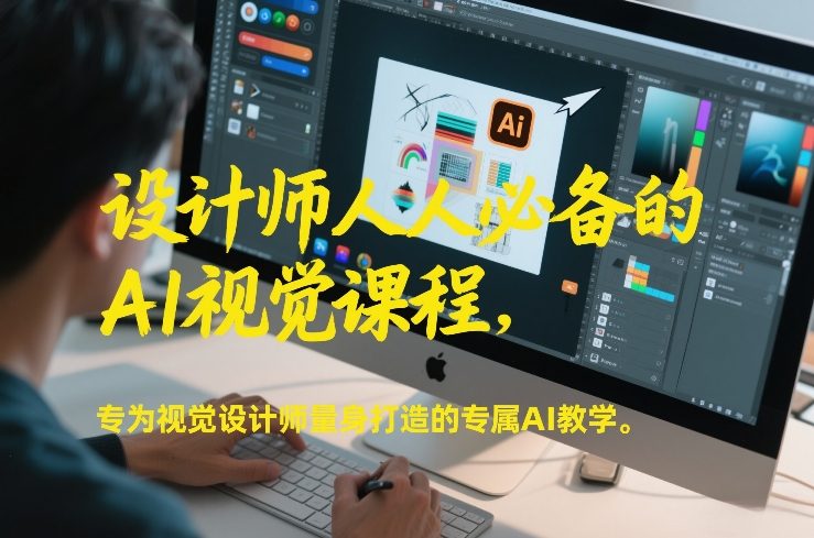设计师人人必备的AI视觉课程，专为视觉设计师量身打造的专属AI教学-小艾网创