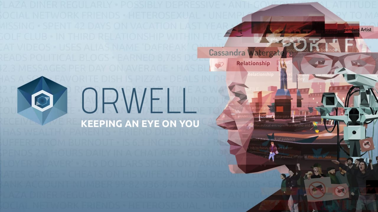 奥威尔 无所遁形丨Orwell: Keeping an Eye On You-小艾网创