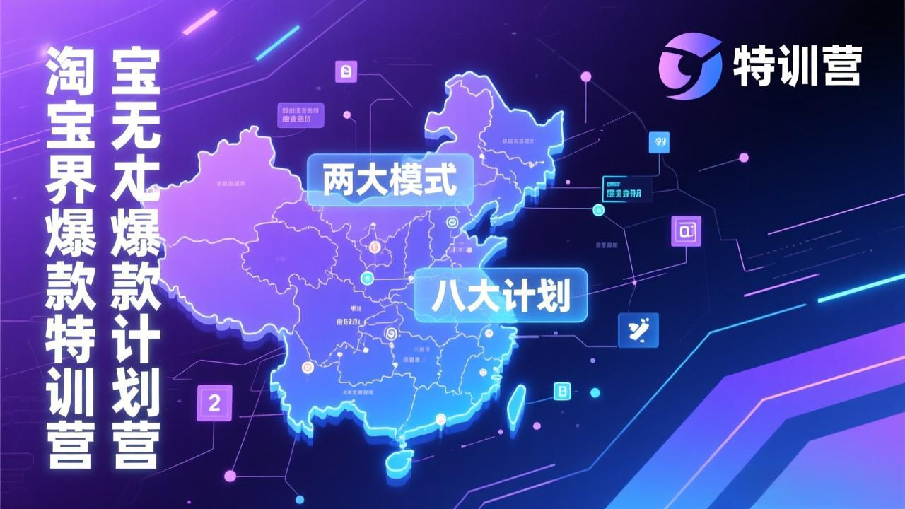 淘宝无界爆款训练营:2026年1月杭州线下高端集训课,3天构建两大模式八大计划体系-小艾网创