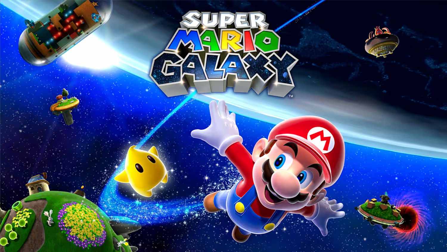 【美版】超级马里奥银河 .Super Mario Galaxy 中文-小艾网创