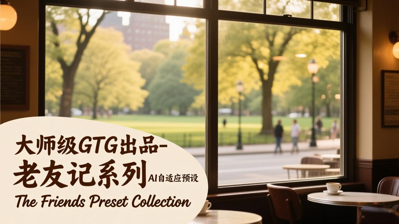 大师级GTG出品-老友记系列AI自适应预设The Friends Preset Collection-小艾网创