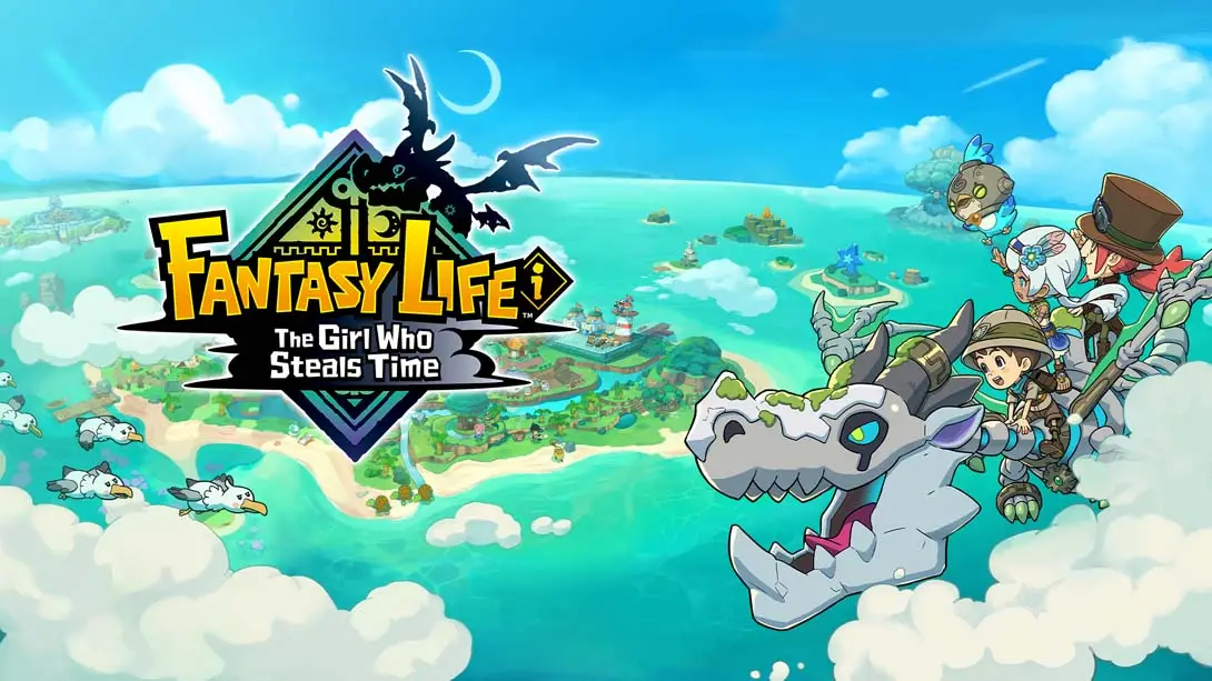 【美版】幻想生活ｉ 转圈圈的龙和偷取时间的少女 .FANTASY LIFE i: The Girl Who Steals Time 中文-小艾网创