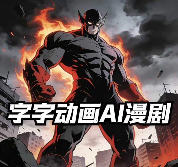 字字动画AI漫剧2026年第1期系统课程,小白看完就能学会实操的漫剧课,单人月收1-3W-小艾网创