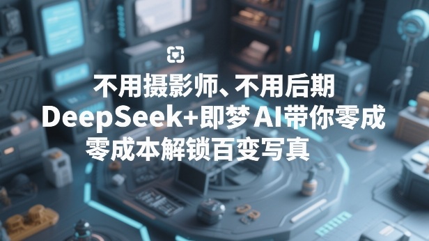 不用摄影师、不用后期,DeepSeek+即梦AI带你零成本解锁百变写真!-小艾网创
