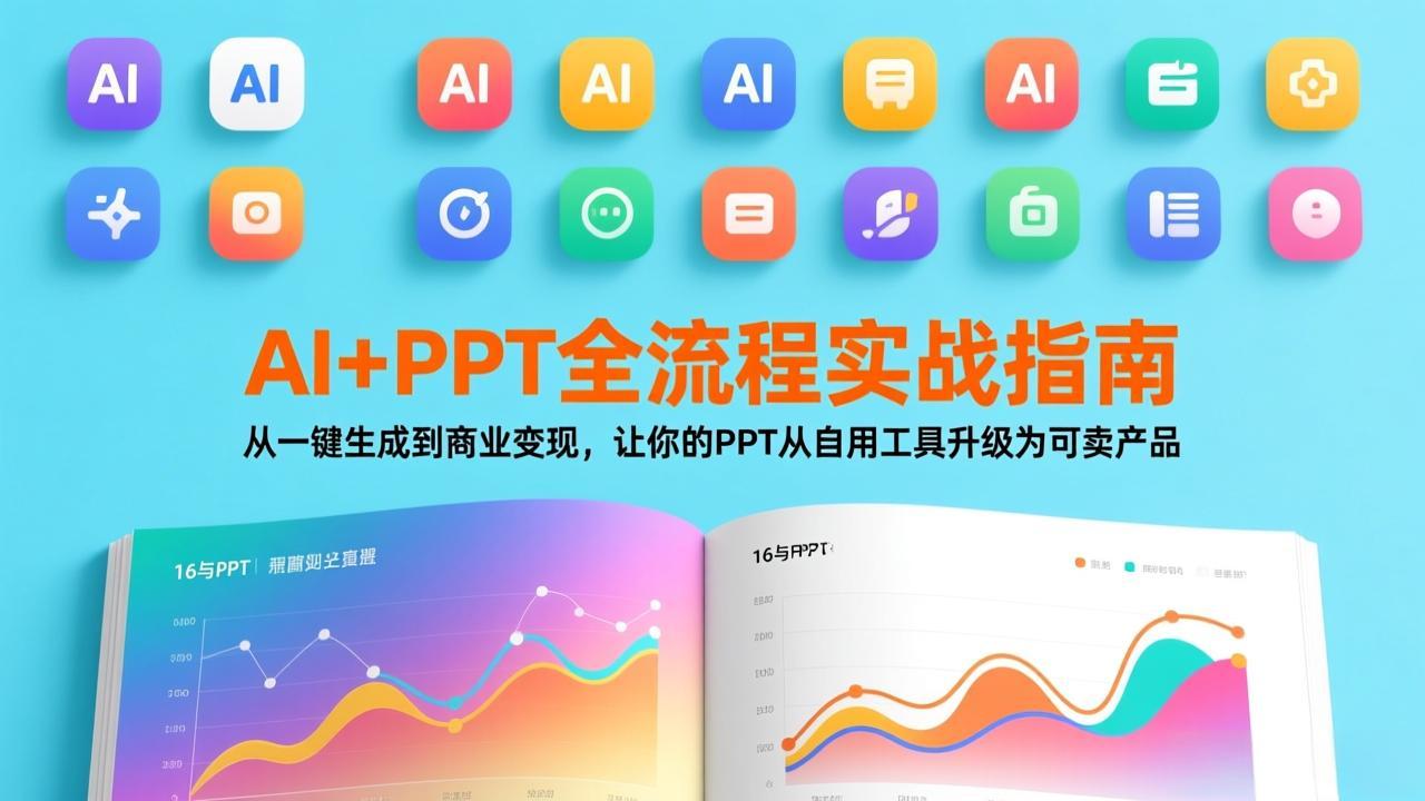 AI+PPT全流程实战指南：从一键生成到商业变现，让你的PPT从自用工具升级为可卖产品-小艾网创