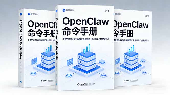 OpenClaw命令手册：覆盖安装初始化到运维管理全流程，新手高手必备权威参考-小艾网创