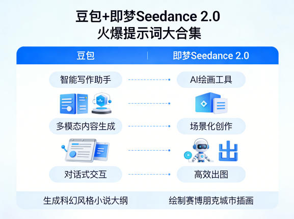 豆包+即梦Seedance 2.0，市面上卖的比较火爆的提示词大合集-小艾项目网