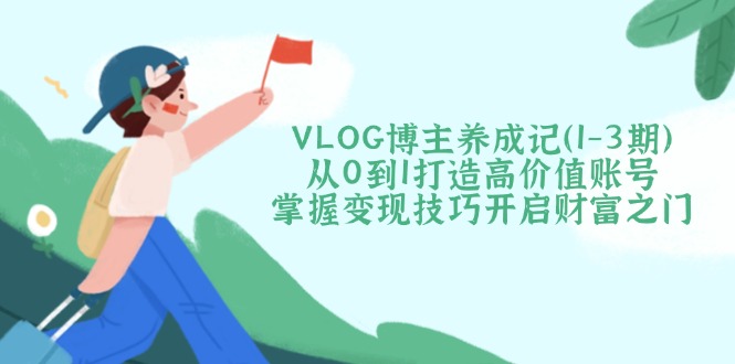 VLOG博主养成记(1-3期-小艾网创