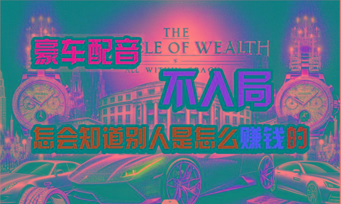 炫富神器，简单无脑粘贴复制，闷声发财，当天见收益，无上限封顶-小艾网创