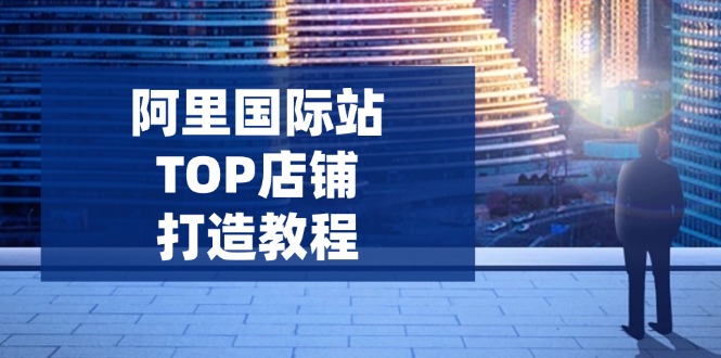 阿里国际站TOP店铺打造教程：涵盖平台到高阶，解决运营难题，提升询盘-小艾网创