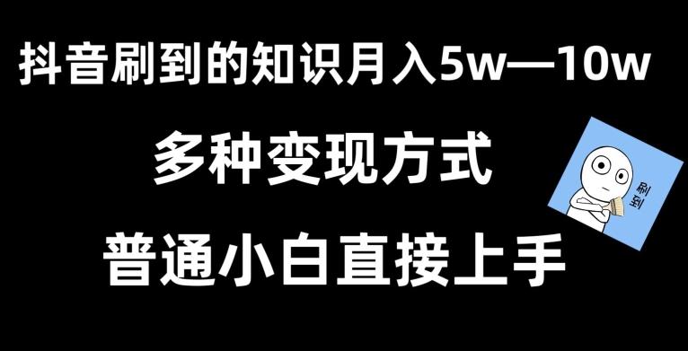 抖音刷到的知识，每天只需2小时，日入2000+，暴力变现，普通小白直接上手【揭秘】-小艾网创