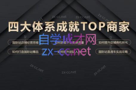 华曜·阿里巴巴国际站认知及直通车实操课程-小艾网创