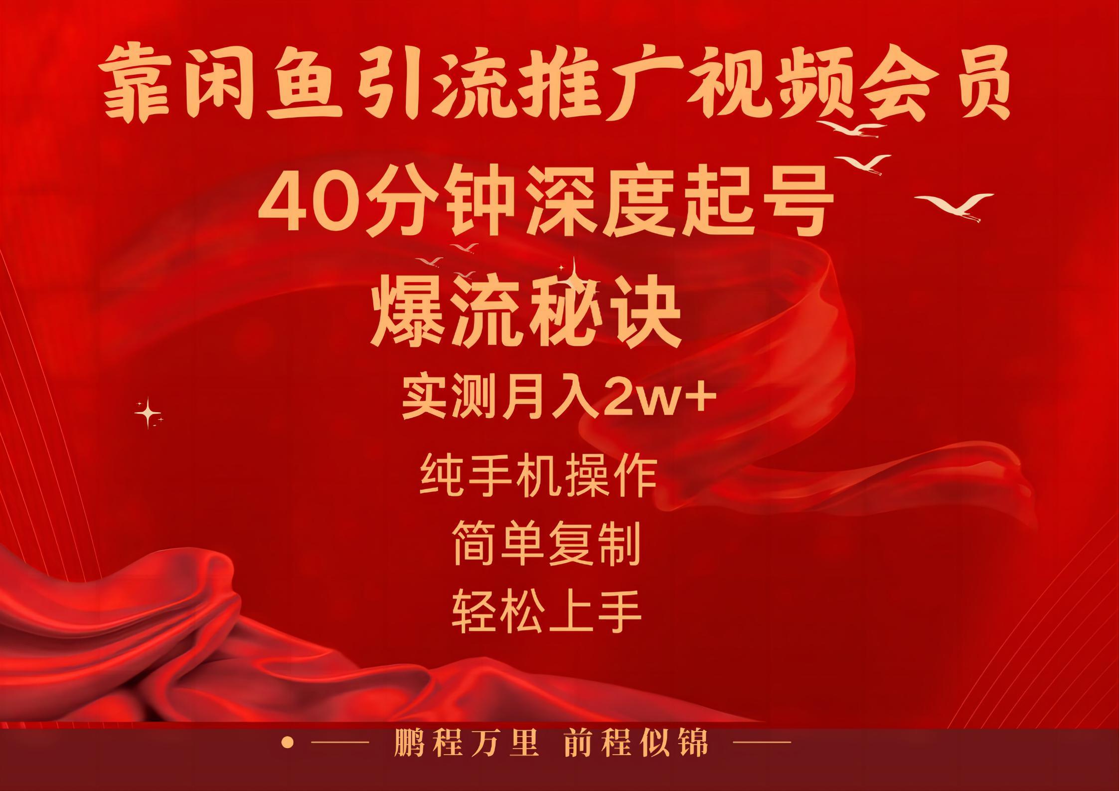 闲鱼暴力引流推广视频会员，能做到日入2W+，操作简单-小艾网创