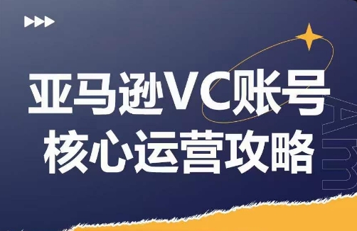 亚马逊VC账号核心玩法解析，实战经验拆解产品模块运营技巧，提升店铺GMV，有效提升运营利润-小艾网创